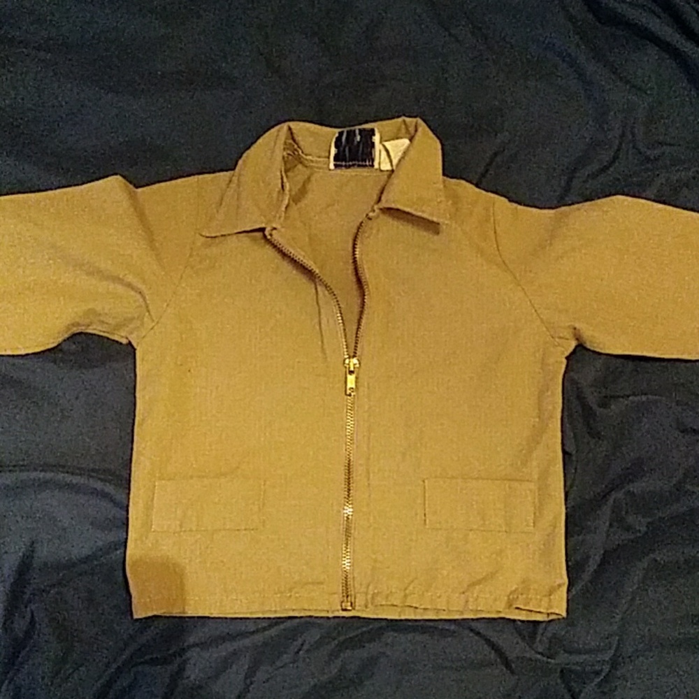 Jazzy boys zip up shirt